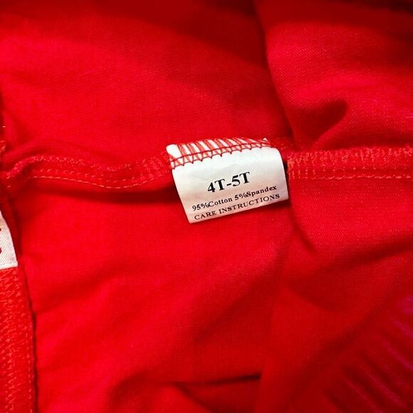 GIRLS Brylin Marie Heart Top, Pants Set & LOVE Top, Striped Pants Set NWOT 4T-5T - Picture 3 of 3